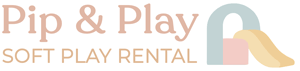 Pip & Play horizontal logo white bg mobile